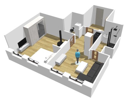 Prodej bytu, 2+kk, 45 m²