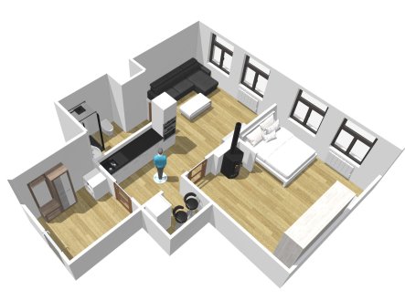 Prodej bytu, 2+kk, 45 m²