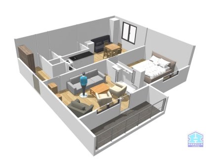 planek2 | Prodej bytu, 2+1, 53 m²