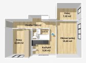 Prodej bytu, 3+1, 56 m²