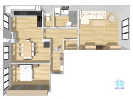 Prodej bytu, 3+kk, 70 m²