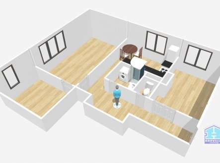 Prodej bytu, 3+1, 56 m²