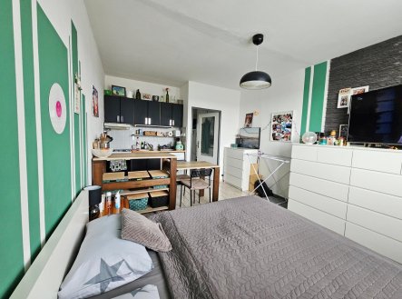 Pronájem bytu, 1+kk, 24 m²