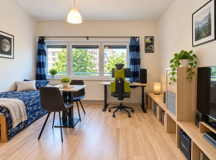 Pronájem bytu, 1+kk, 35 m²