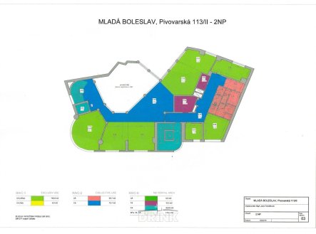 Pronájem obchodní prostory, 141 m²