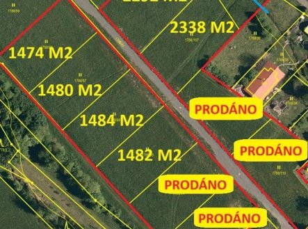 Prodej pozemku pro bydlení, 2 338 m²