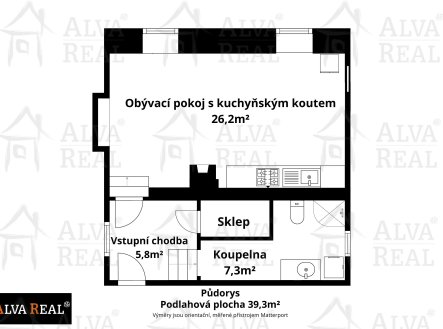 Prodej chaty/rekreačního objektu, 39 m²