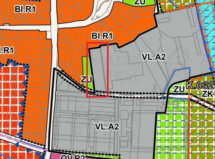 Územní plán | Prodej - pozemek pro komerční výstavbu, 1 500 m²