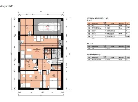 Prodej bytu, 3+kk, 88 m²