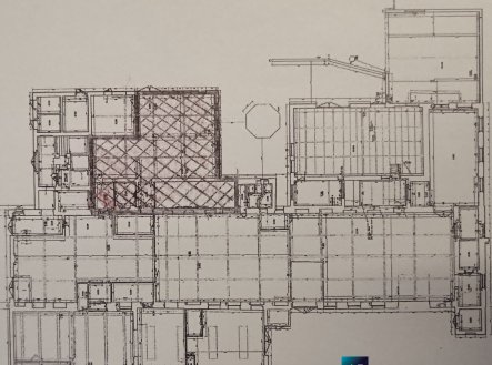 plánek | Pronájem - komerční objekt, sklad, 130 m²