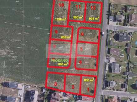 Prodej pozemku pro bydlení, 806 m² obrázek