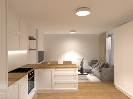 Pronájem bytu, 1+kk, 34 m²