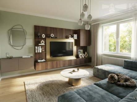 Prodej bytu, 2+1, 60 m²