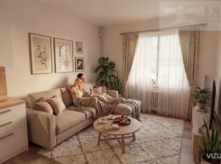 Pronájem bytu, 2+kk, 36 m²