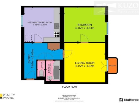 Pronájem bytu, 2+1, 62 m²
