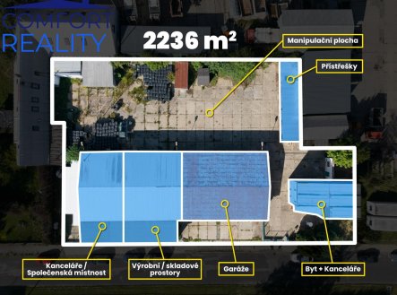 Prodej skladu, 2 236 m²