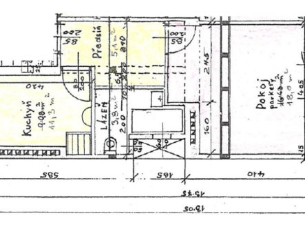 Pronájem bytu, 1+1, 48 m²