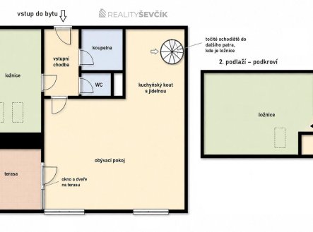 Prodej bytu, 3+kk, 93 m²