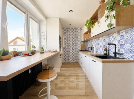 Prodej bytu, 2+1, 61 m²
