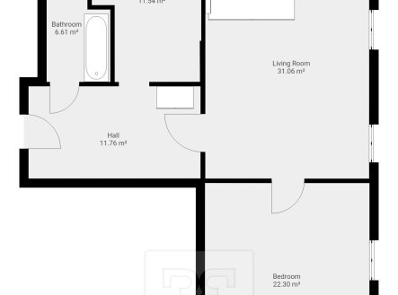 Pronájem bytu, 3+kk, 81 m²
