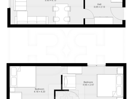 Pronájem bytu, 3+kk, 74 m²