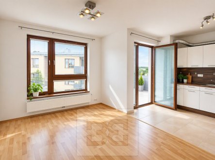 Pronájem bytu, 2+kk, 42 m²