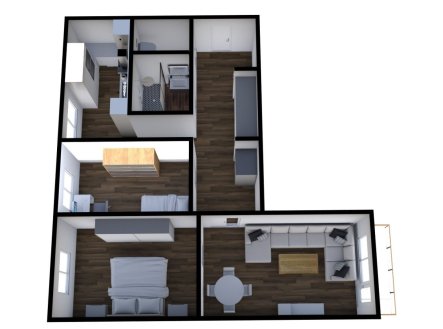 Pronájem bytu, 3+1, 72 m²