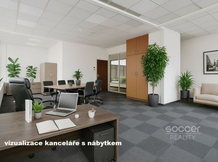 Pronájem kanceláře, 66 m²