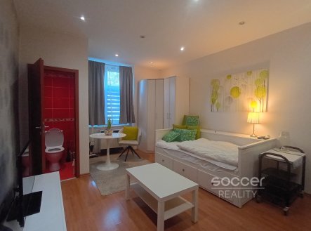 Pronájem bytu, 1+kk, 22 m²