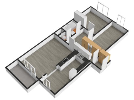Pronájem bytu, 3+1, 72 m²