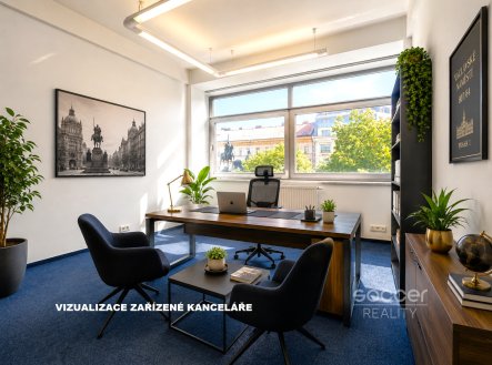 Pronájem kanceláře, 85 m²