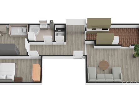 Pronájem bytu, 3+1, 84 m²