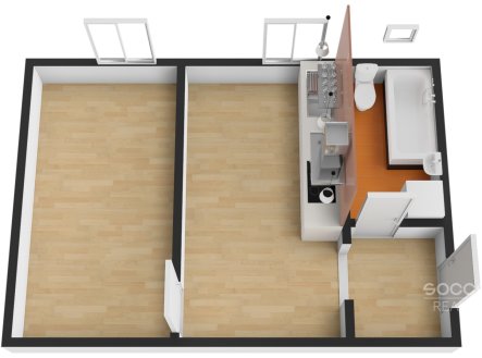 Prodej bytu, 1+1, 31 m²