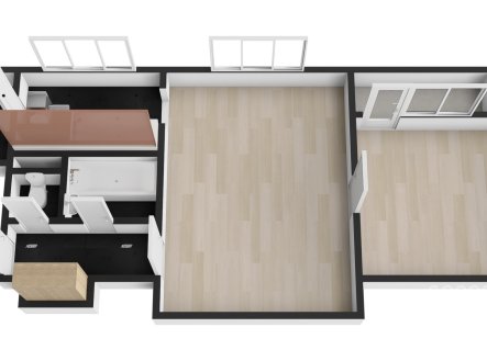 Pronájem bytu, 2+1, 52 m²