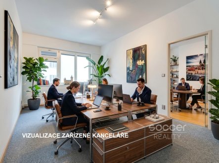 Pronájem kanceláře, 97 m²