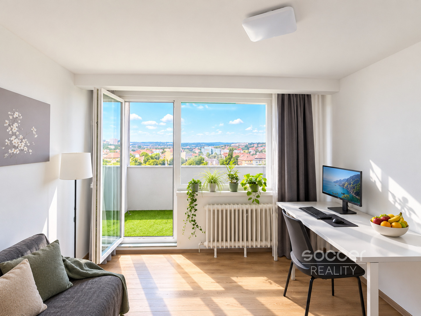 Pronájem bytu 1+kk/L, 25m2, Praha 8 - Kobylisy, ul. Kyselova.