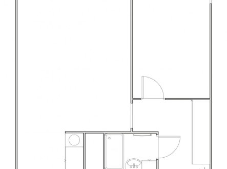 Pronájem bytu, 1+kk, 46 m²