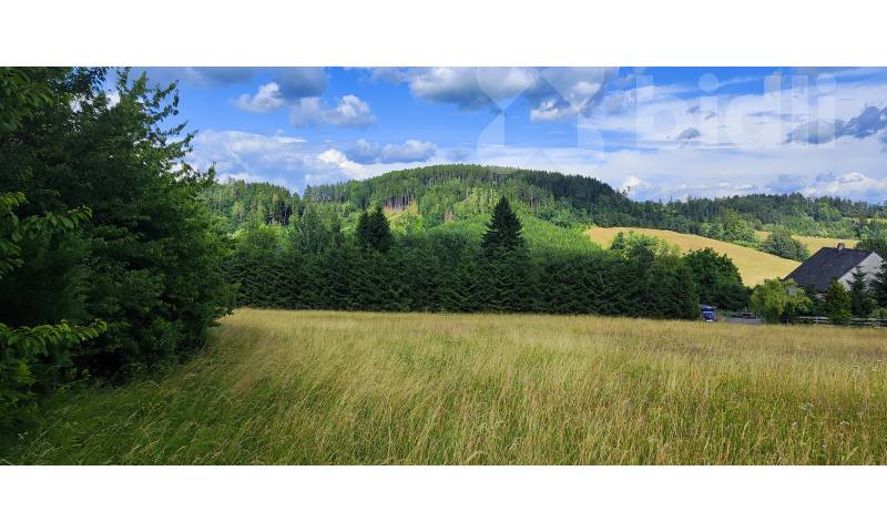 Prodej pozemku 1437m² v Krkonoších pro výstavbu rodinného domu
