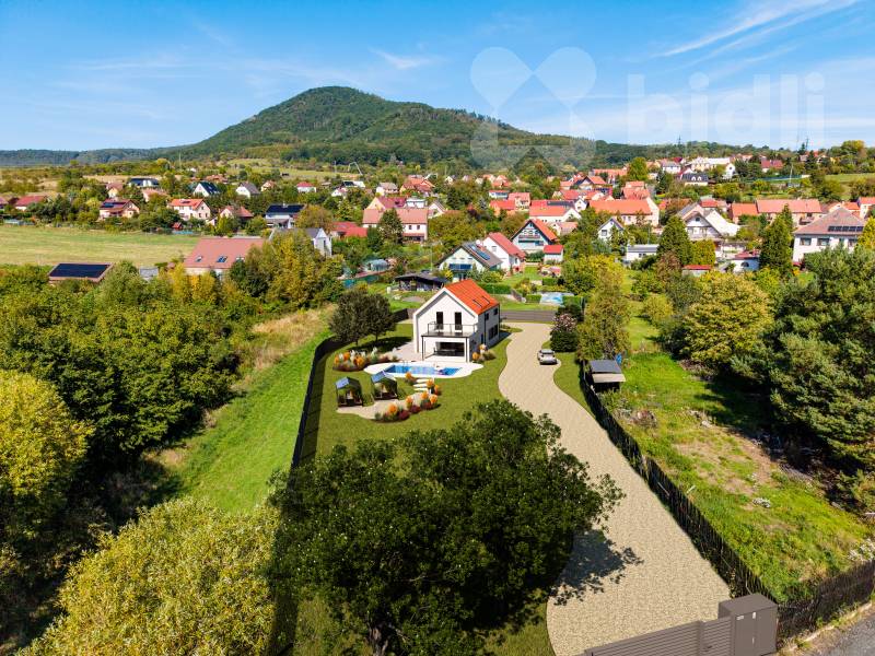 Prodej stavebního pozemku 2 356 m2  - Pohořany, Žitenice, okr. Litoměřice