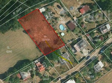 Prodej pozemku, zahrada, 750 m²