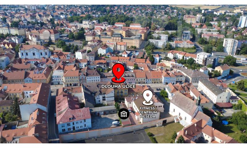 Prodej zděné garáže po rekonstrukci - centrum Litoměřic