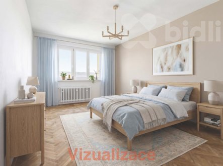 Prostorný byt 3+1 s lodžií a krásným výhledem - Teplice, Řetenice