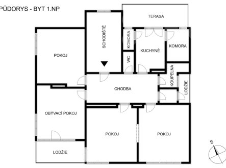Prodej bytu, 4+1, 125 m²