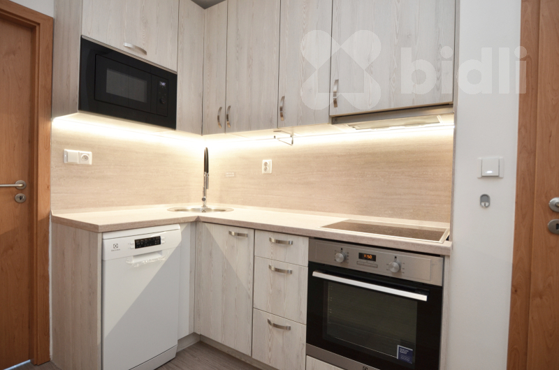Pronájem bytu 2+kk/L, 47 m2, panel, Praha Karlín