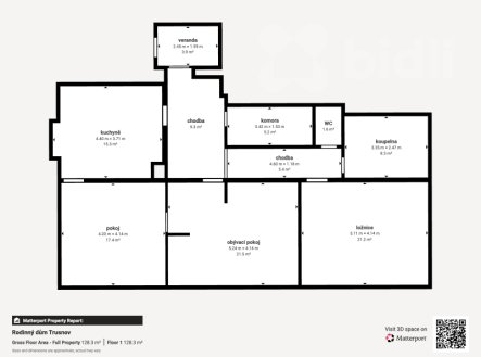 Prodej domu/vily, 128 m²