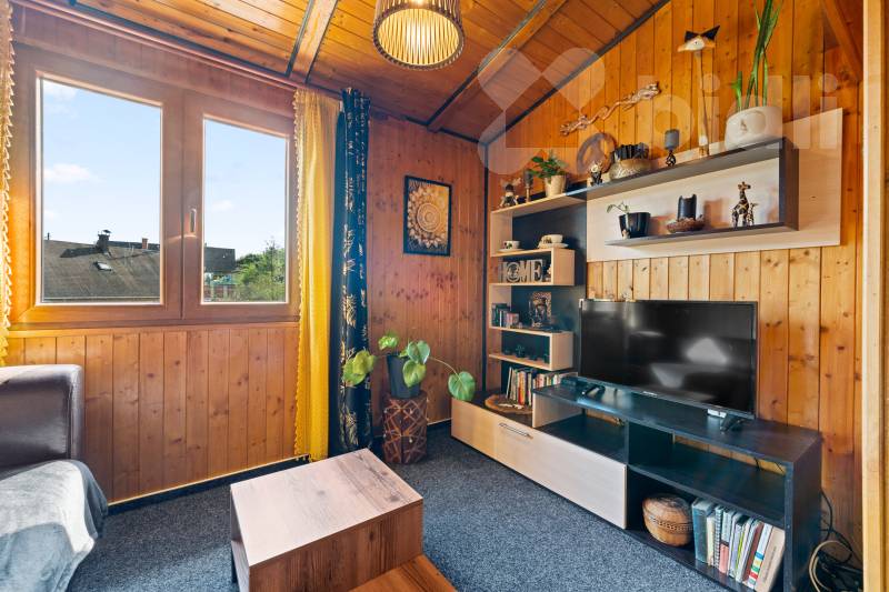 Prodej celoročně obyvatelné chaty 73 m2 pozemek 388 m2, Plzeň-Lhota
