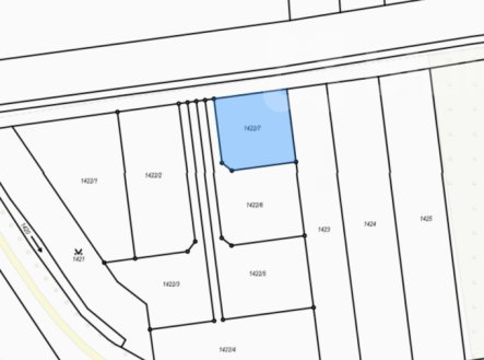 Prodej pozemku, zemědělská půda, 611 m²