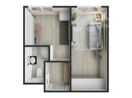 Prodej bytu, 1+1, 25 m²