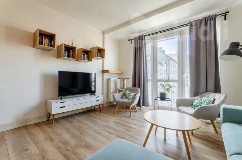 Pronájem prostorného bytu 3+kk, 88 m2, Praha 7 - Holešovice, Malá Plynární