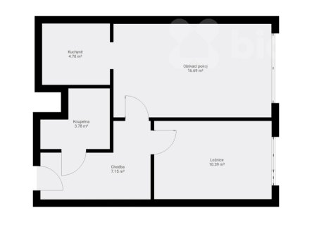 Prodej bytu, 2+kk, 41 m²